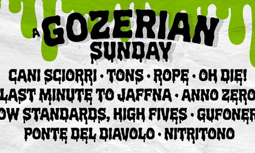 A Gozerian Sunday - l'appuntamento fisso della scena underground torinese  - domenica 26 settembre